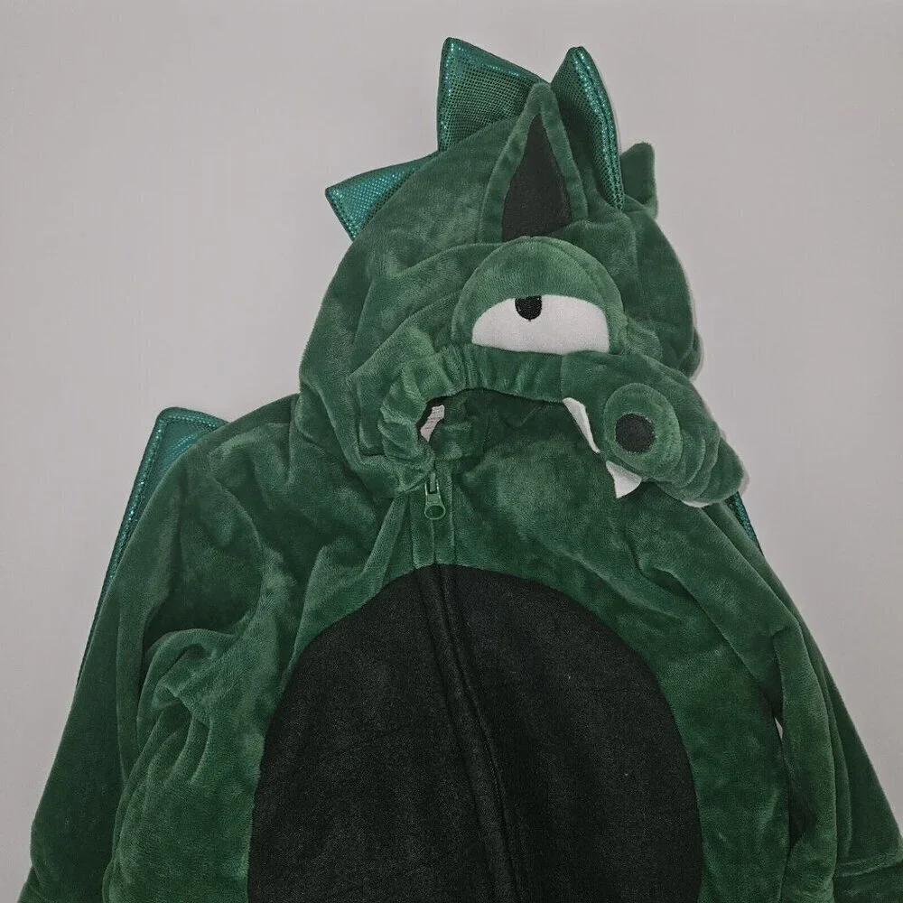 Green Dragon 2 pc Halloween Costume Baby OS Approx 12-24 Months?? Jacket Pants